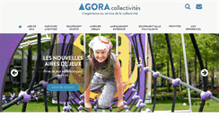 Desktop Screenshot of agora-collectivites.com